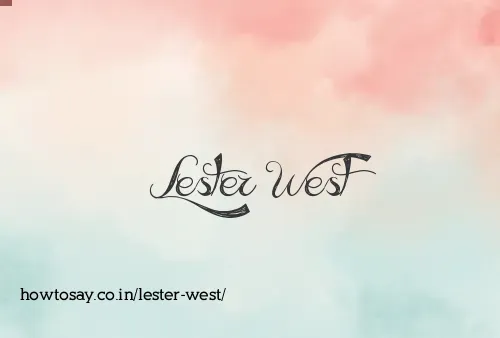 Lester West