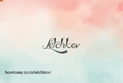 Letchkov