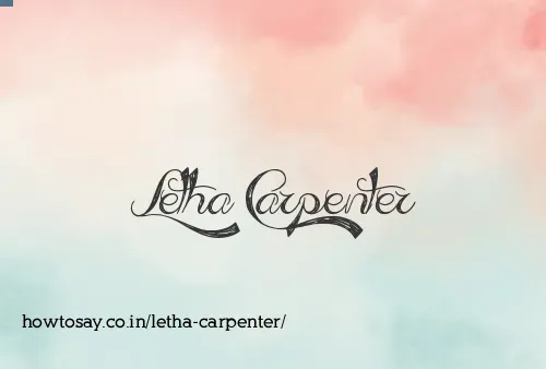 Letha Carpenter