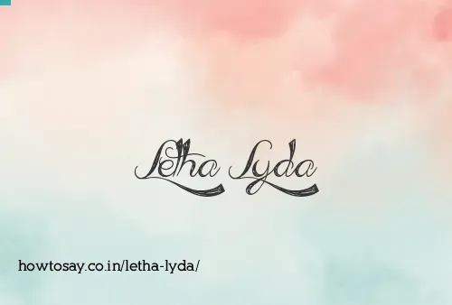 Letha Lyda