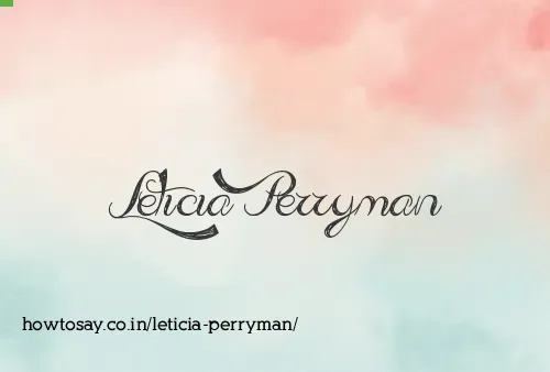 Leticia Perryman
