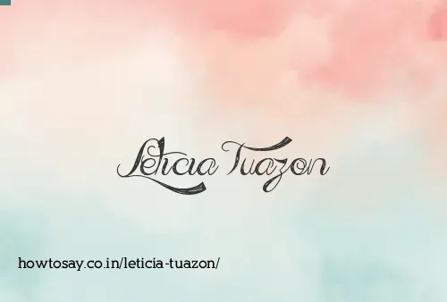 Leticia Tuazon