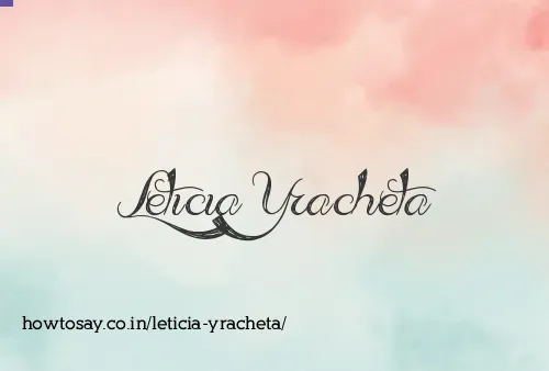 Leticia Yracheta