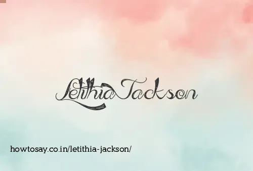Letithia Jackson