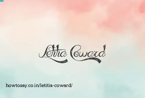 Letitia Coward