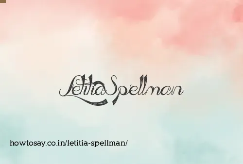 Letitia Spellman