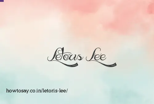 Letoris Lee
