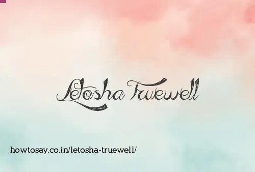 Letosha Truewell