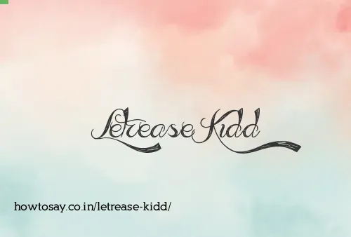 Letrease Kidd