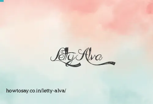Letty Alva