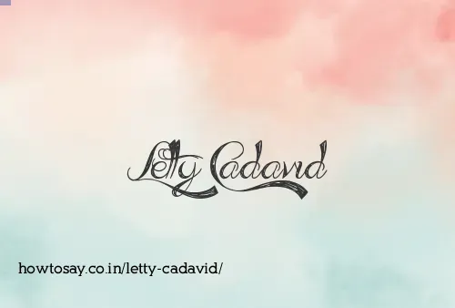 Letty Cadavid