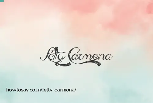 Letty Carmona