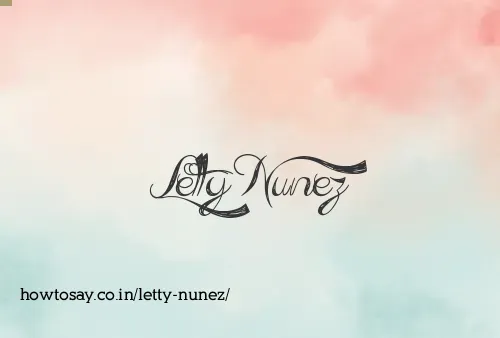Letty Nunez