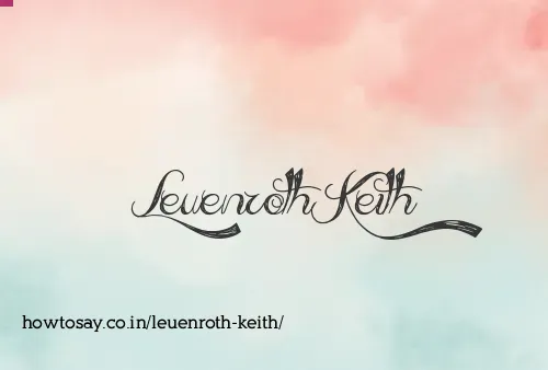 Leuenroth Keith