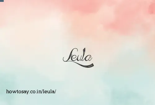 Leula
