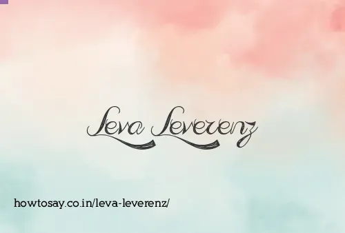 Leva Leverenz