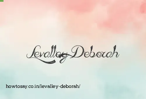 Levalley Deborah