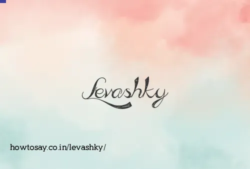 Levashky