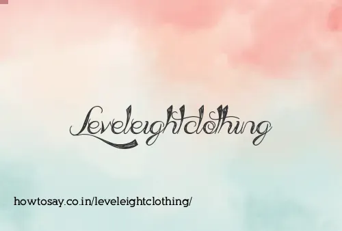 Leveleightclothing