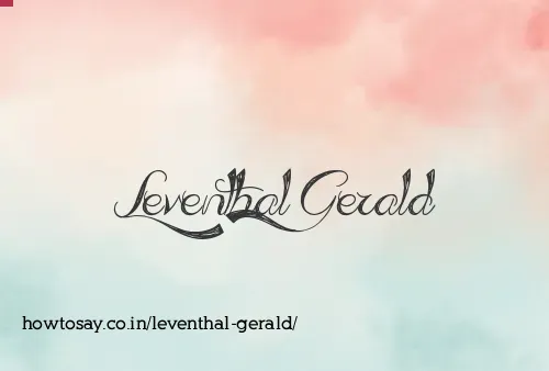 Leventhal Gerald