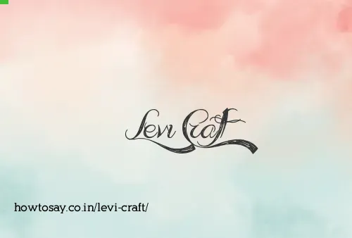 Levi Craft
