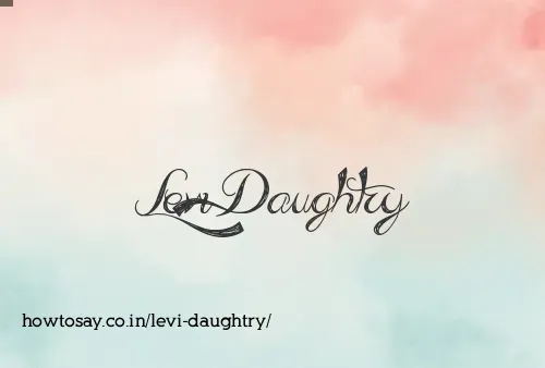 Levi Daughtry