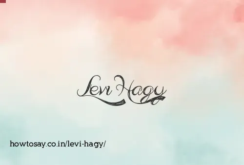 Levi Hagy