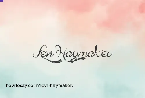 Levi Haymaker