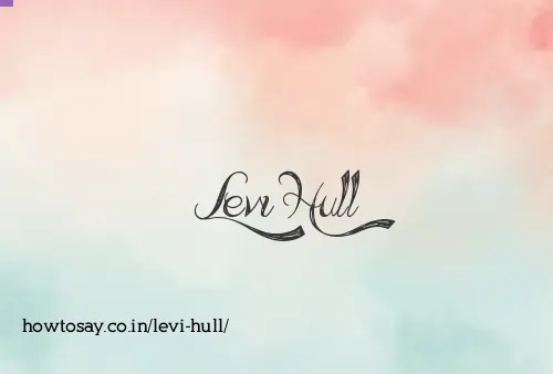 Levi Hull