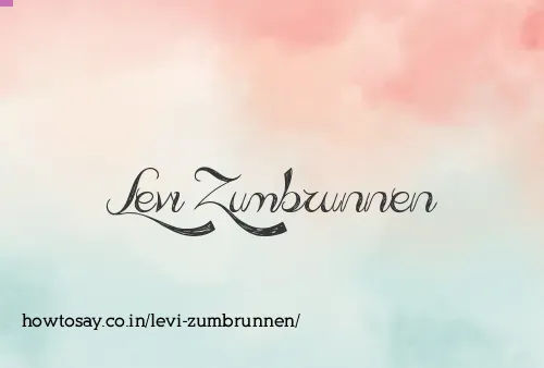 Levi Zumbrunnen