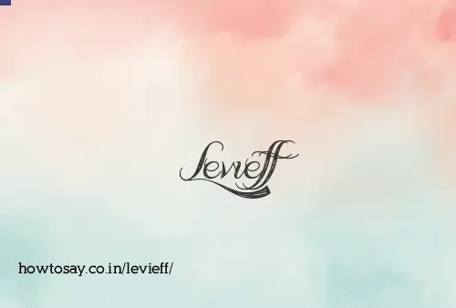 Levieff