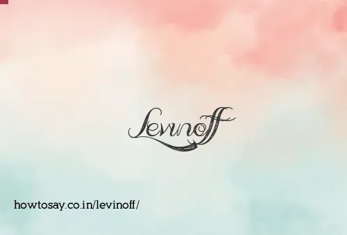 Levinoff