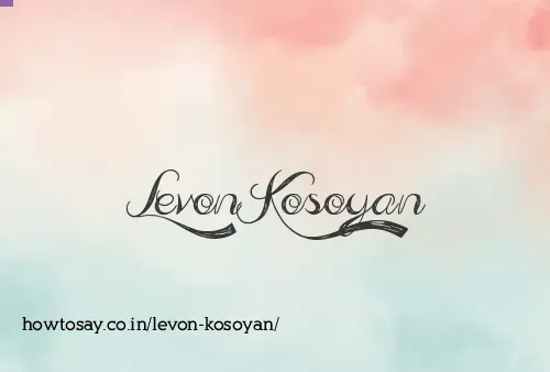 Levon Kosoyan