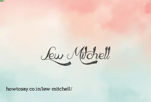 Lew Mitchell