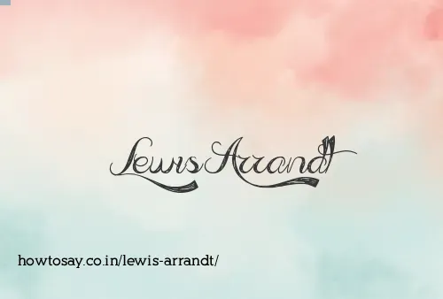 Lewis Arrandt