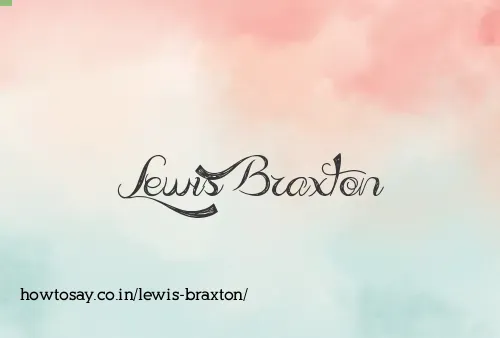 Lewis Braxton