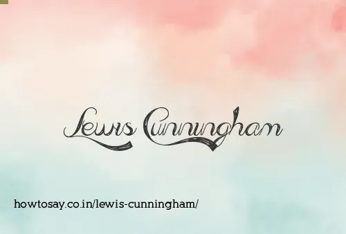 Lewis Cunningham