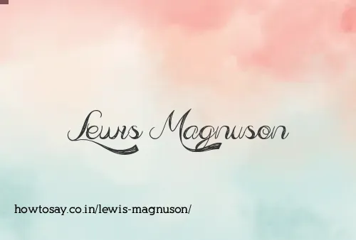 Lewis Magnuson