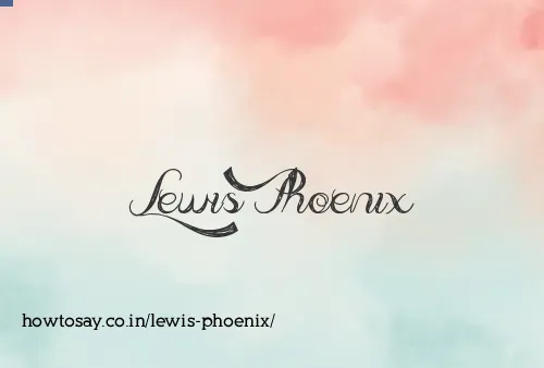 Lewis Phoenix