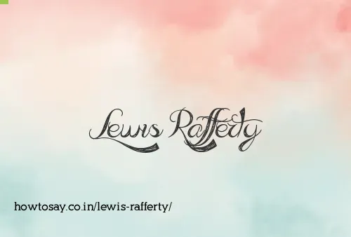 Lewis Rafferty