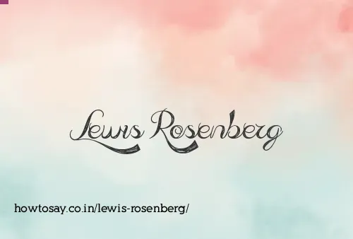 Lewis Rosenberg