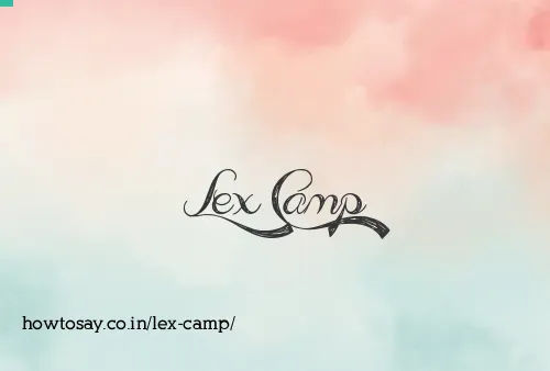 Lex Camp