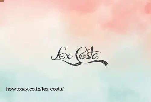 Lex Costa