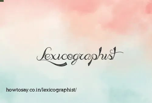 Lexicographist