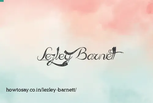 Lezley Barnett