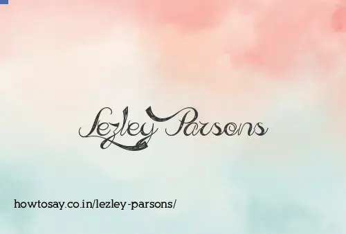 Lezley Parsons