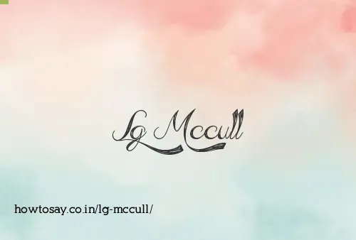 Lg Mccull