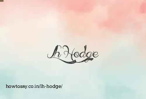 Lh Hodge