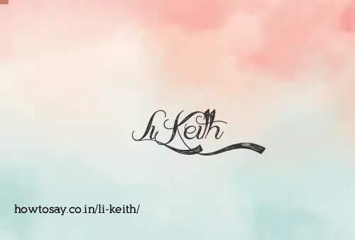 Li Keith