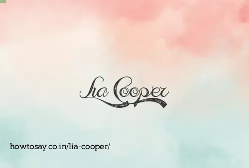 Lia Cooper